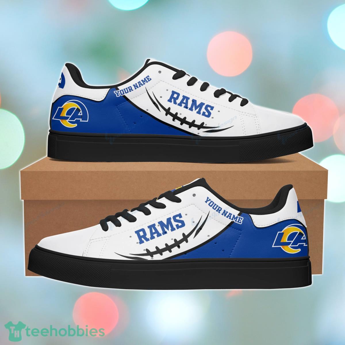 Los Angeles Rams Personalized Stan Smith Sneakers Best Gift For Fans Product Photo 2