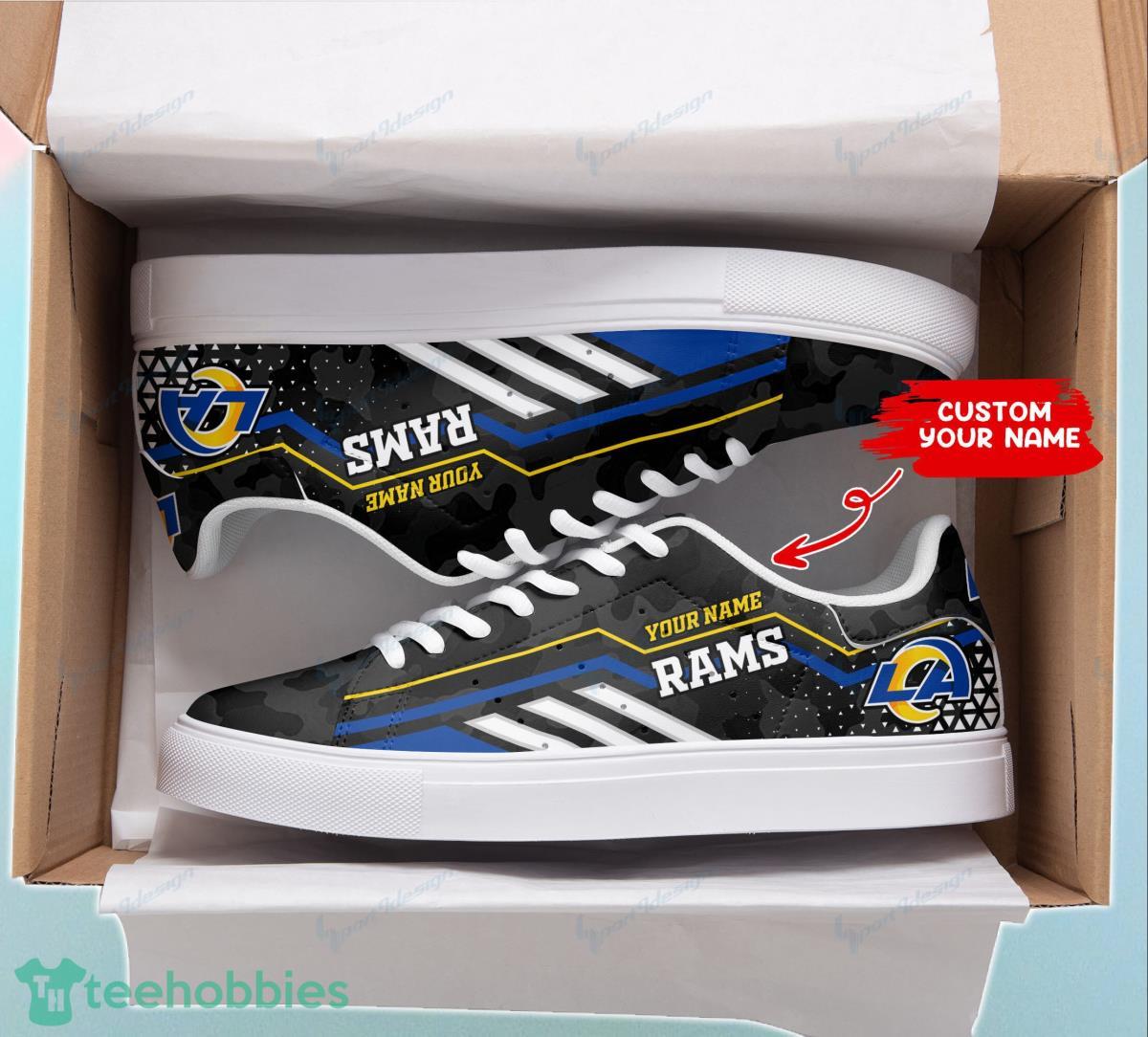 Los Angeles Rams Personalized Stan Smith Sneakers Special Gift For Fans Product Photo 2