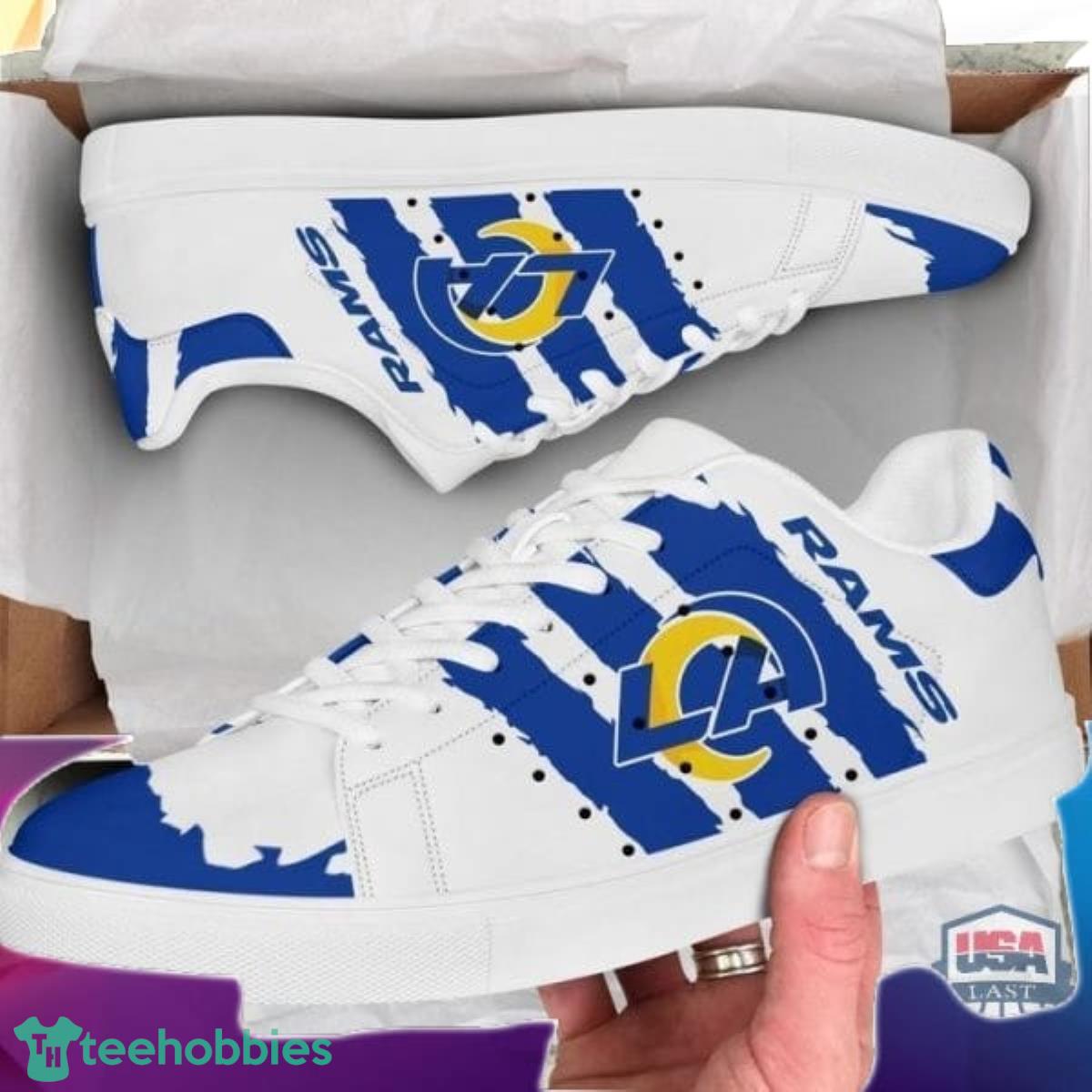 Los Angeles Rams Stan Smith Sneakers Best Gift For Fans Product Photo 1