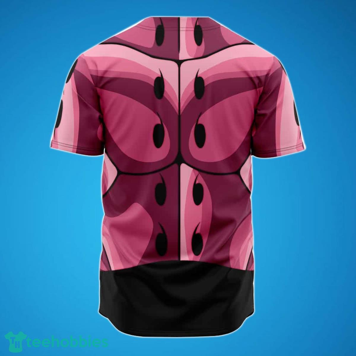 Majin Buu 3D Skin Cosplay Dragon Ball Z Baseball Jersey Best Gift For Men And Women Product Photo 2