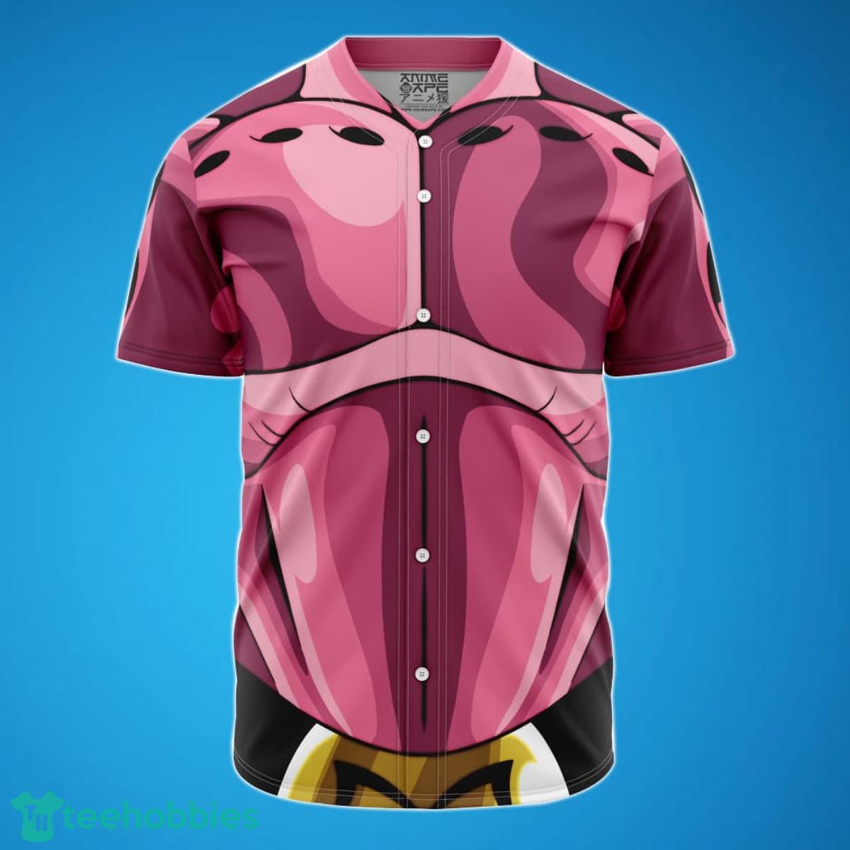 Majin Buu 3D Skin Cosplay Dragon Ball Z Baseball Jersey Best Gift For Men And Women Product Photo 1