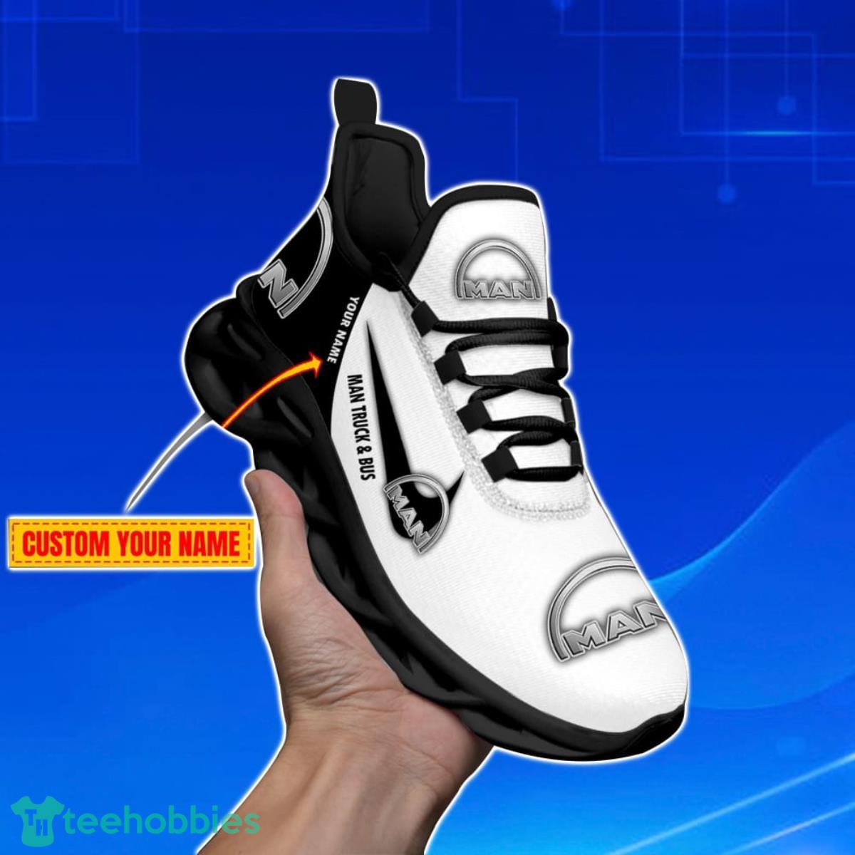 MAN Truck & Bus Personalized Name Truck Max Soul Shoes Best Gift Product Photo 1