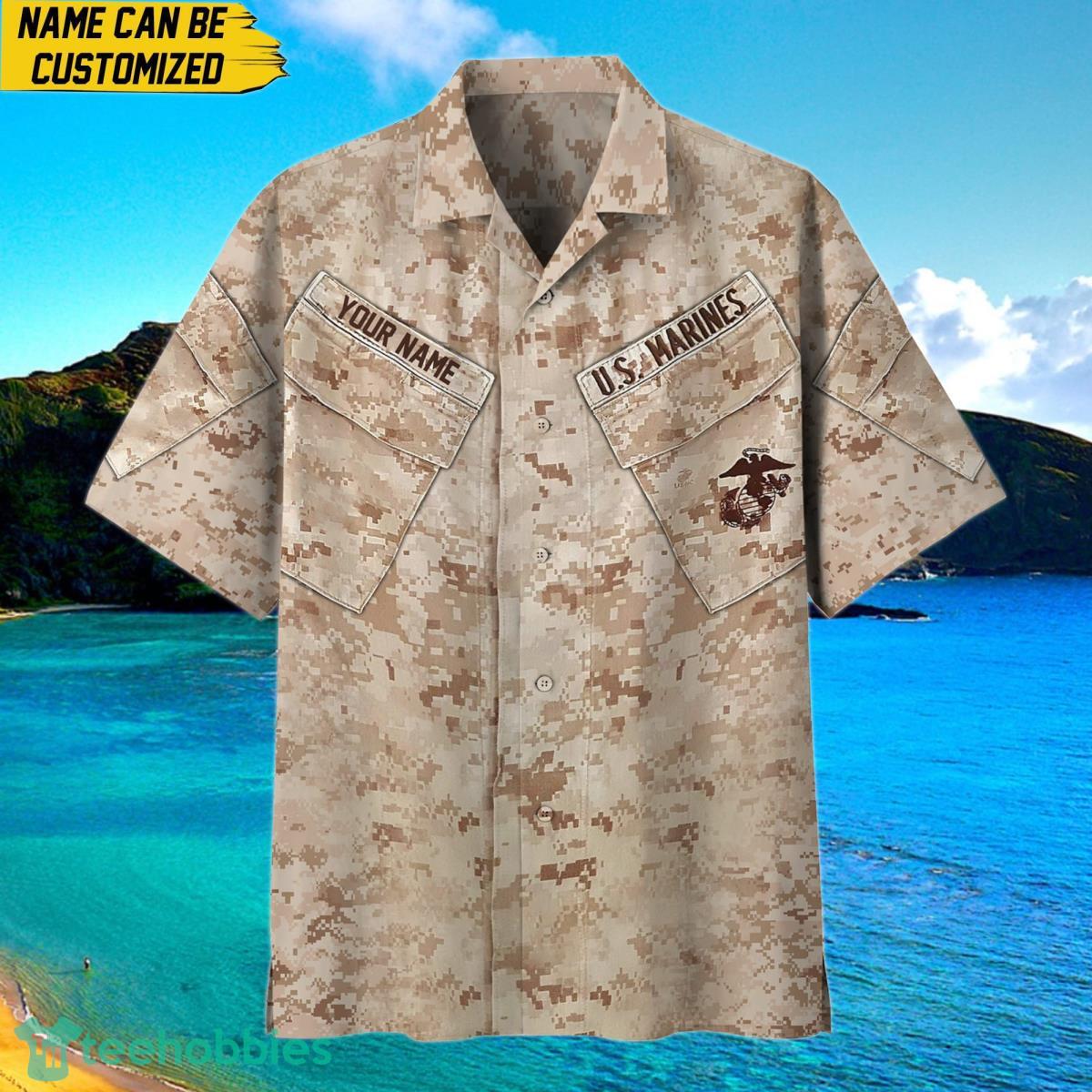 Marines Premium Personalised US Veteran Hawaii Shirt Best Gift Product Photo 1