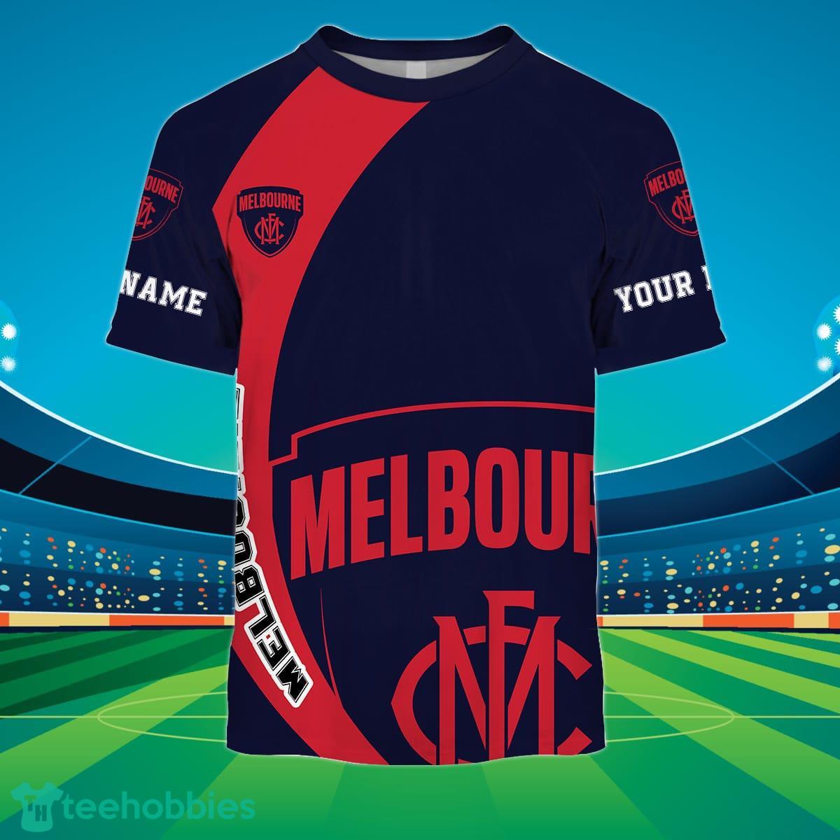 Melbourne Demons Custom Name AFL You Laugh I Laugh For Sports Fan 3D Shirt Product Photo 2