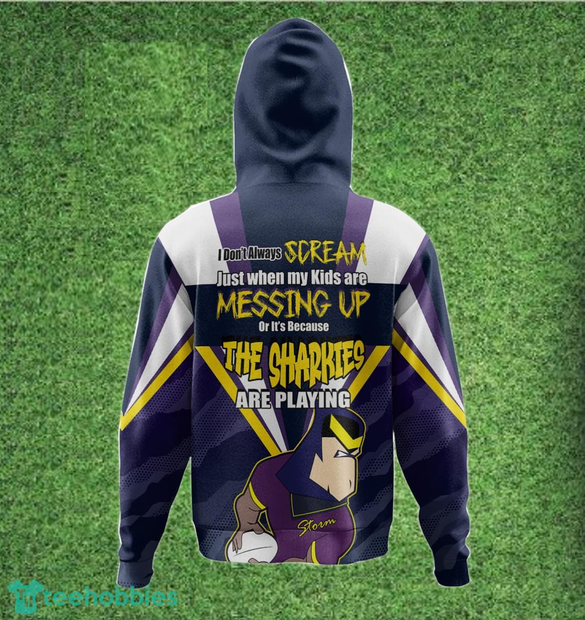 Melbourne Storm Custom Name Mother’s Day NRL Custom Hoodie Best Gift For Fans Product Photo 2