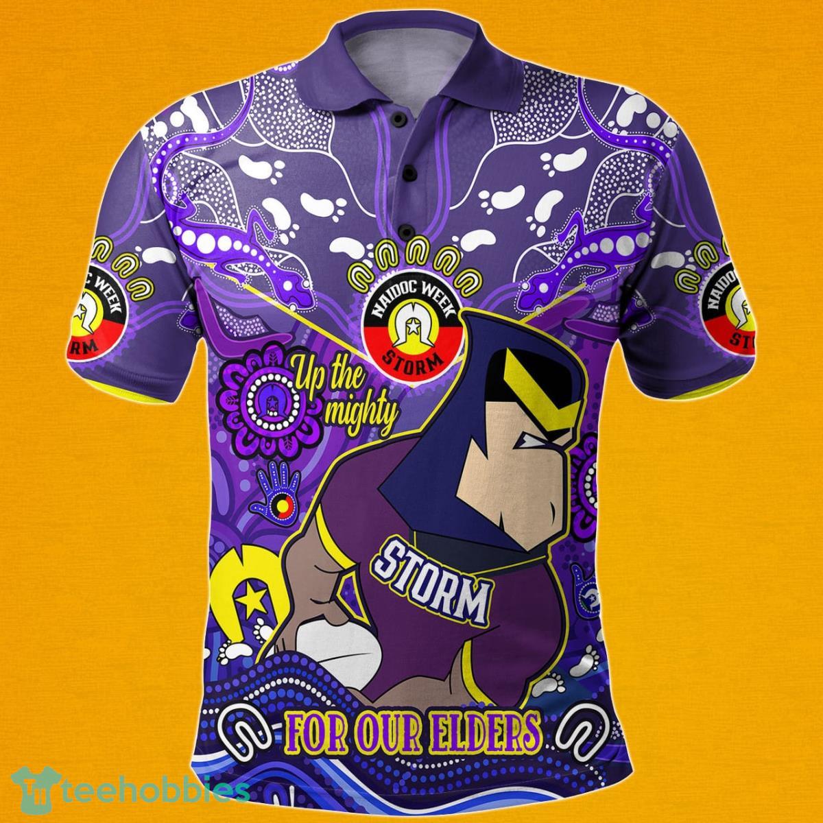 Melbourne Storm NRL Australia Naidoc Week Polo Shirt Best Gift For Fans Product Photo 1