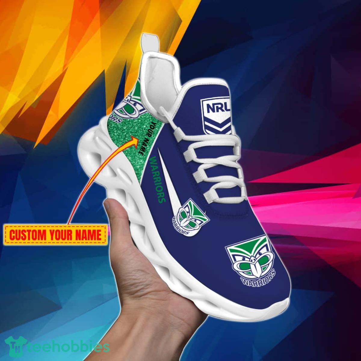 Melbourne Storm NRL Glitter Personalized Max Soul Shoes Product Photo 1
