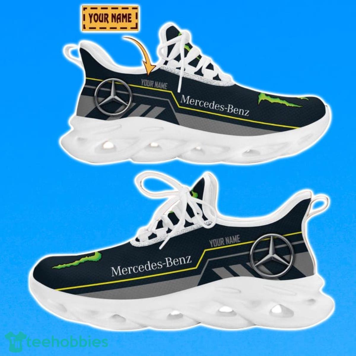 Mercedes Benz-Custom Name Max Soul Shoes Unique Gift For Men And Women Product Photo 1