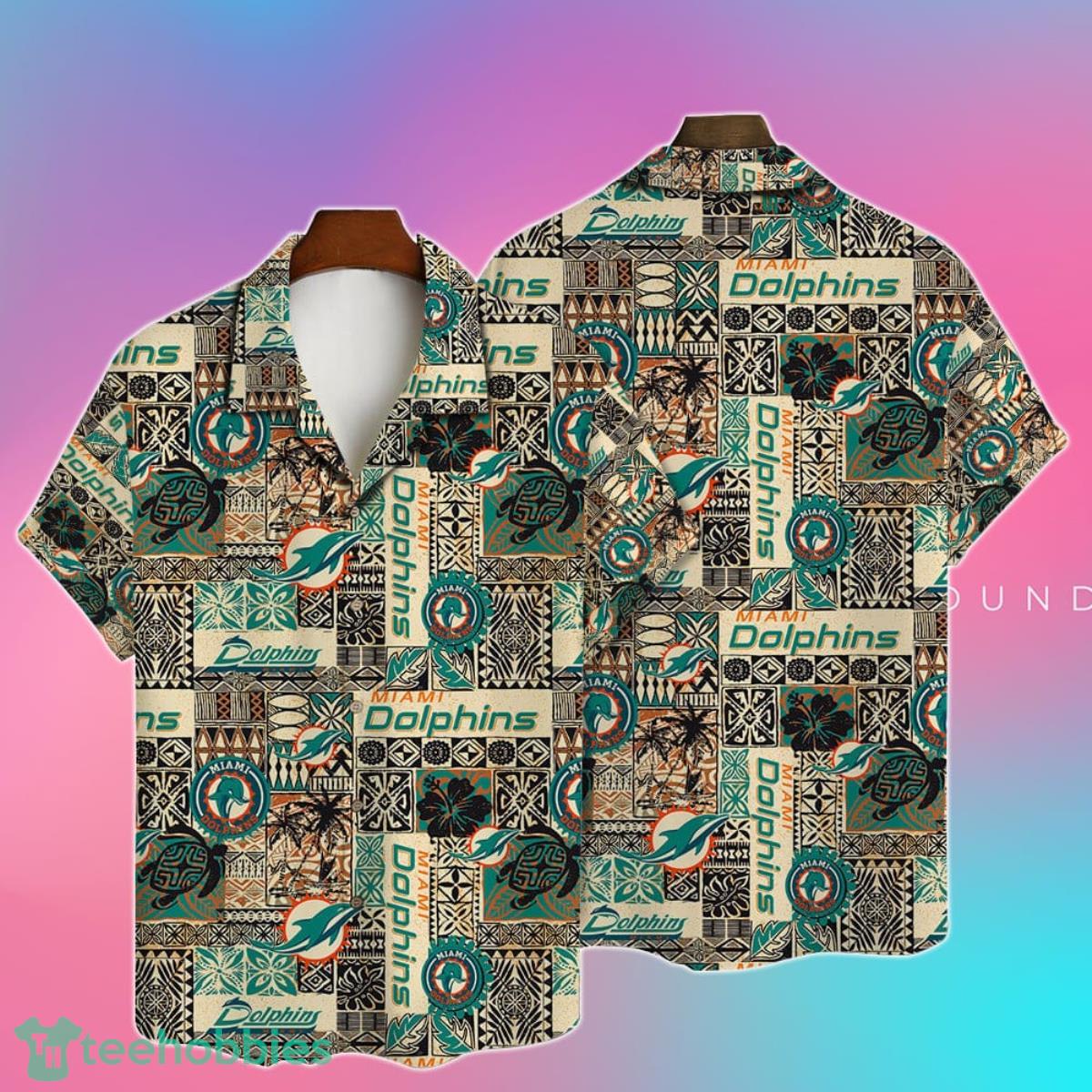 Miami Dolphins 2023 AOP Hawaiian Shirt Best Gift For Men And Women Product Photo 1