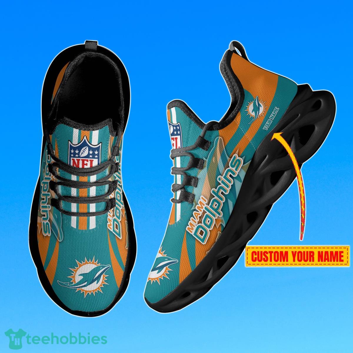 Miami Dolphins – Personalized Max Soul Shoes Best Gift For Men And Women Fans Product Photo 2