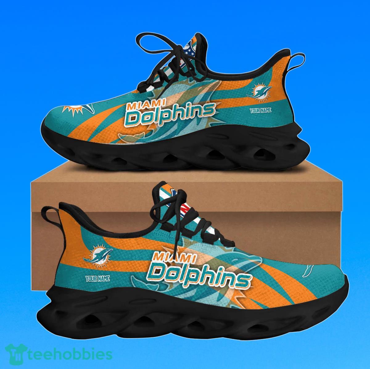 Miami Dolphins – Personalized Max Soul Shoes Best Gift For Men And Women Fans Product Photo 1