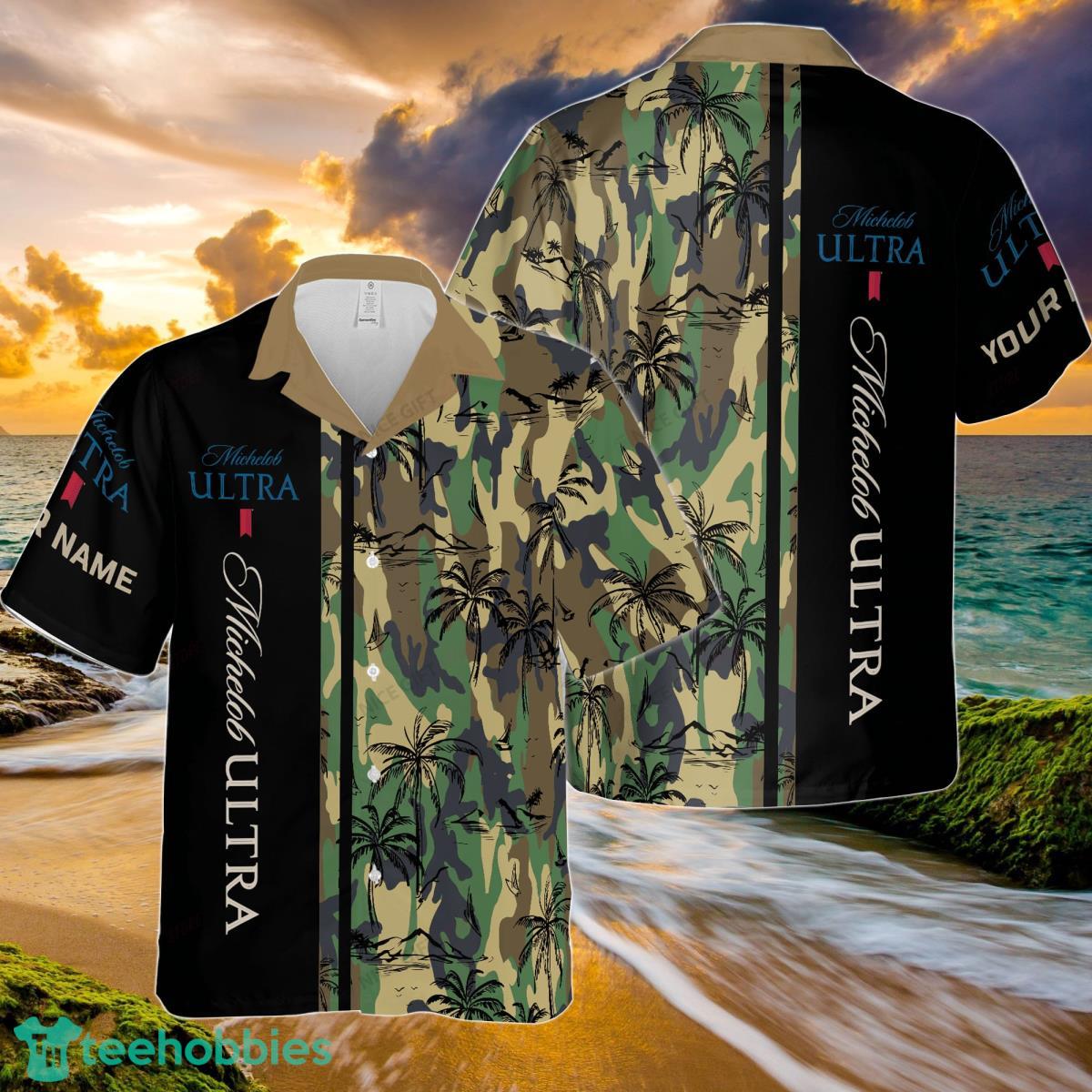 Michelob ULTRA Custom Name Hawaiian Shirt Perfect Gift For Men And Women Product Photo 1