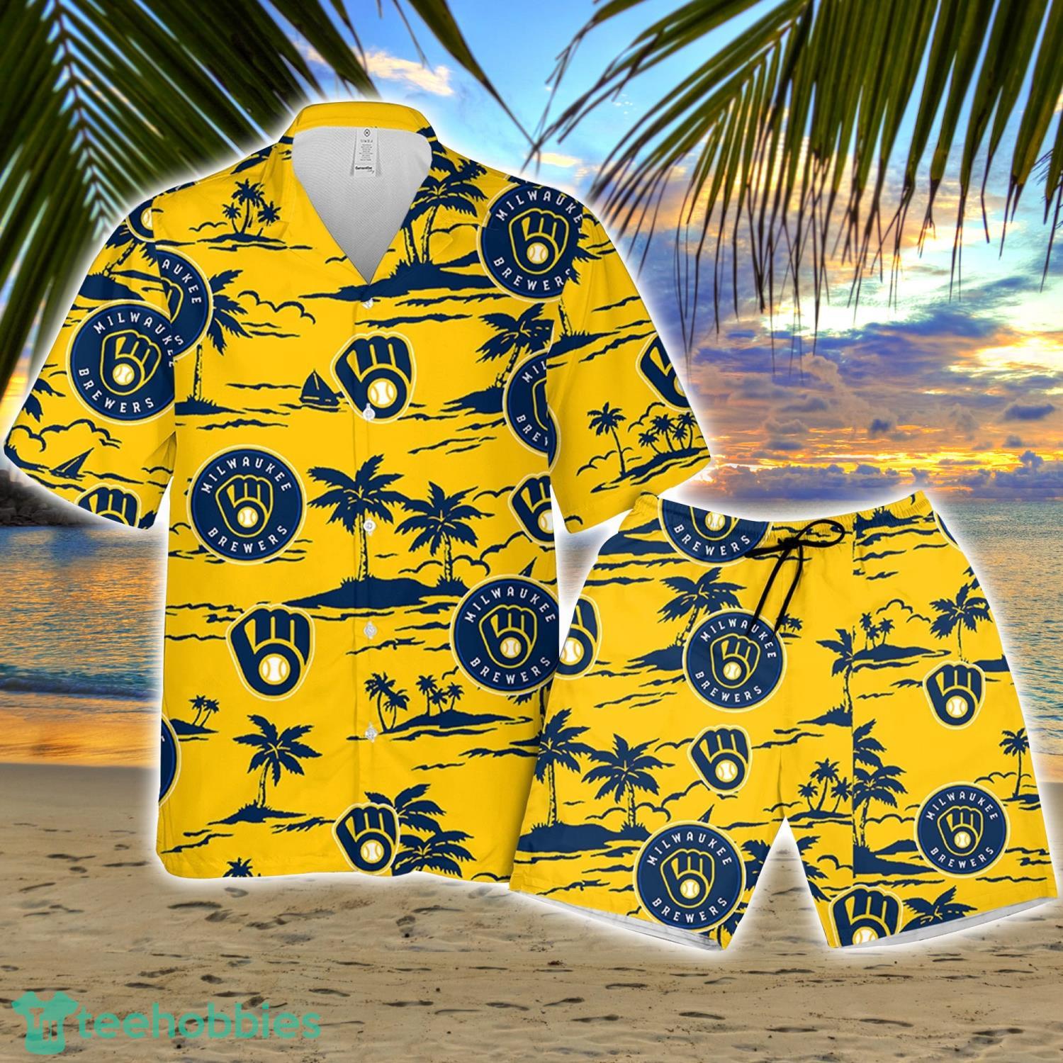 Milwaukee Brewers Aloha Vintage Coconut Hawaiian Shirt Gift For Summer  Vacation