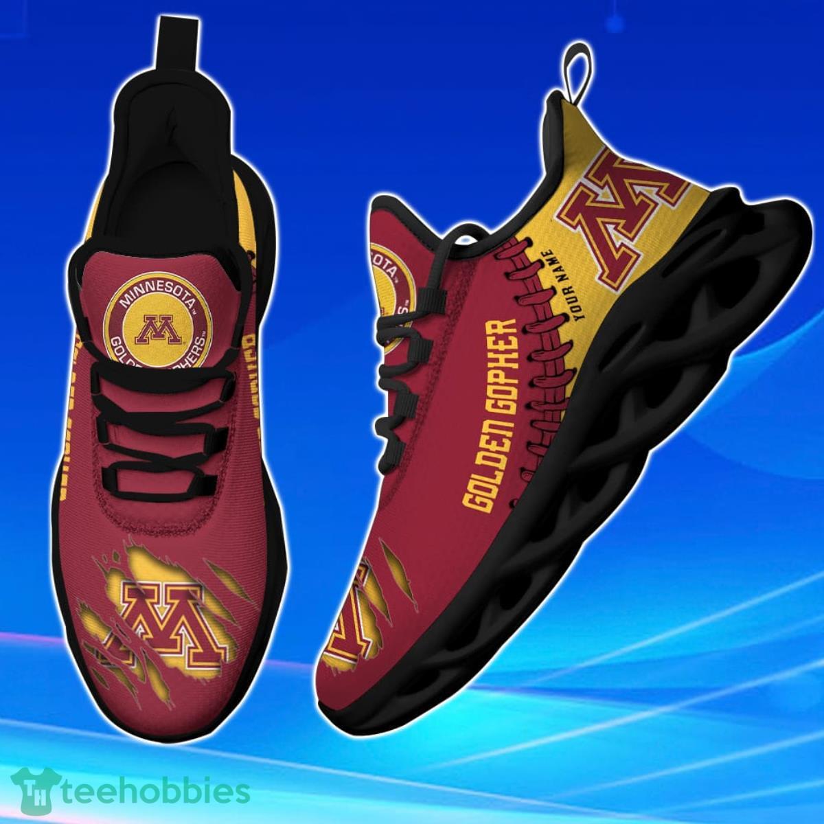 Minnesota Golden Gophers Personalized Max Soul Shoes Unique Gift For Men And Women Fans Product Photo 2