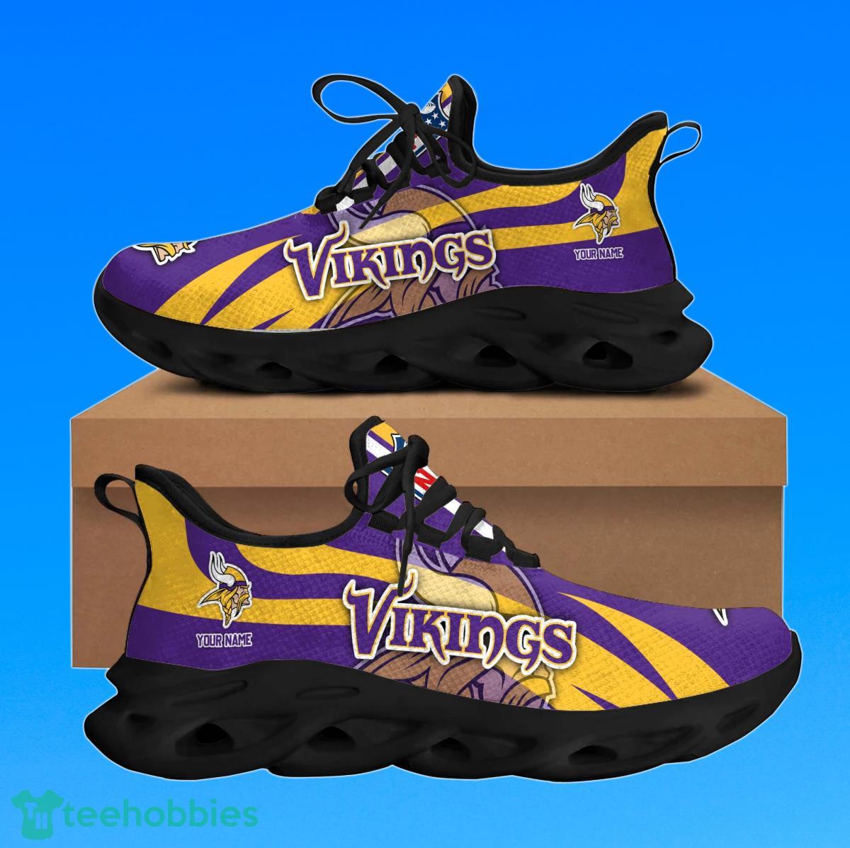 Minnesota Vikings – Personalized Max Soul Shoes Best Gift For Men And Women Fans Product Photo 1