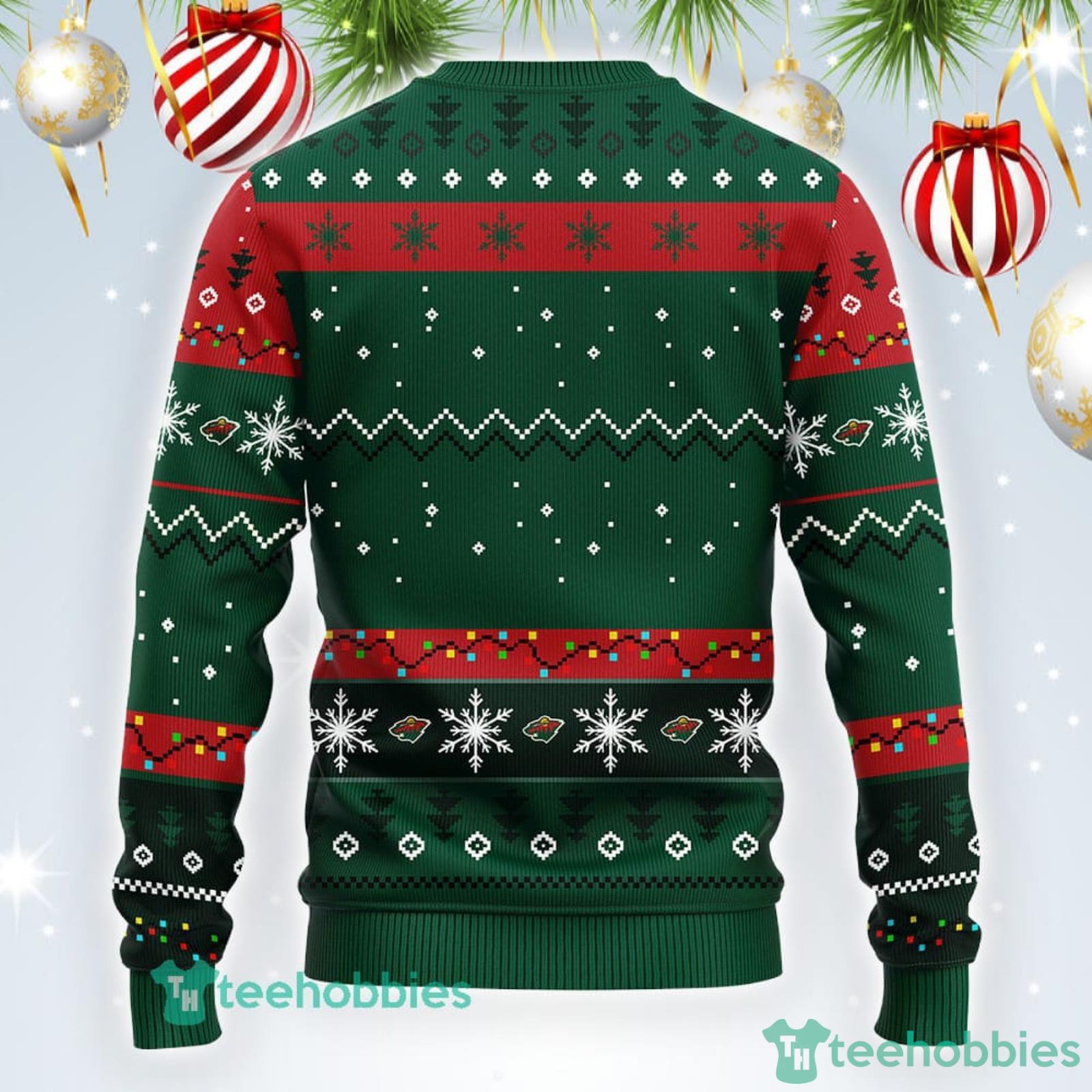 Minnesota Wild NHL Team HoHoHo Mickey Funny Christmas Gift Men And Women Ugly  Christmas Sweater - Freedomdesign