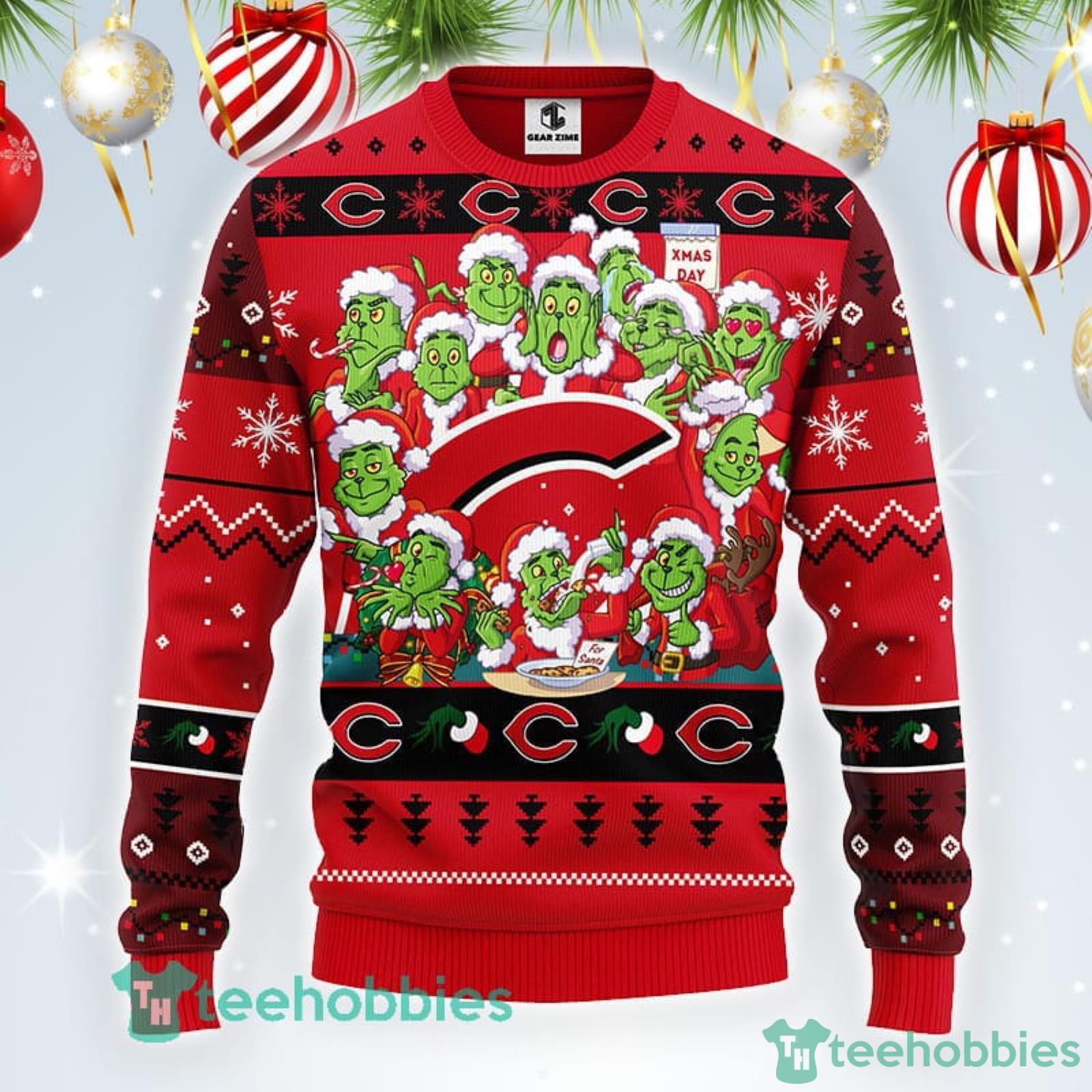 Grinch Boston Red Sox Red Ugly Christmas Sweater - Shirt Low Price