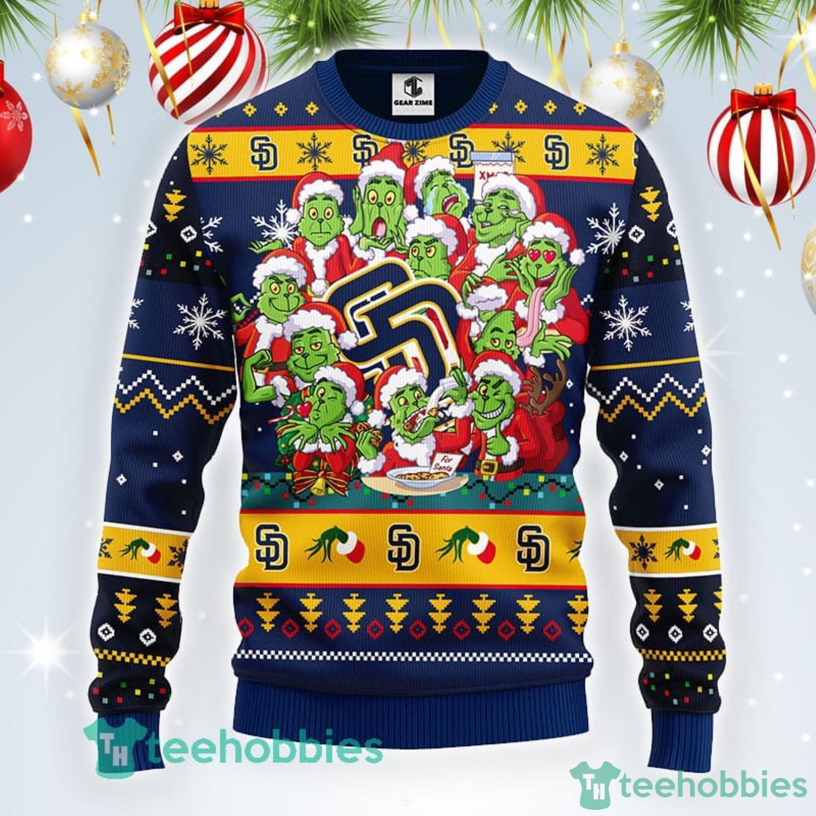 Seattle Seahawks Blue Ugly Christmas Sweater (Sweater Size: XX-Large)