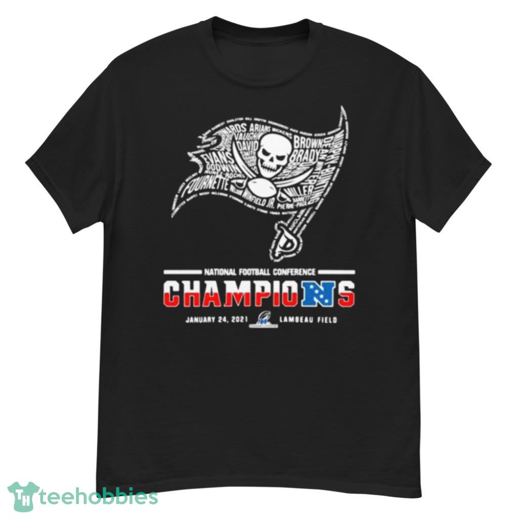 National Football Conference Champions Tampa Bay Buccaneers Flag Shirt