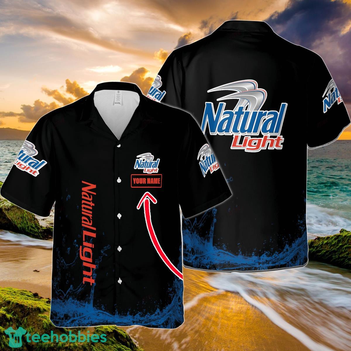 Natural Light Custom Name Hawaiian Shirt Best Gift For Men And Women Product Photo 1