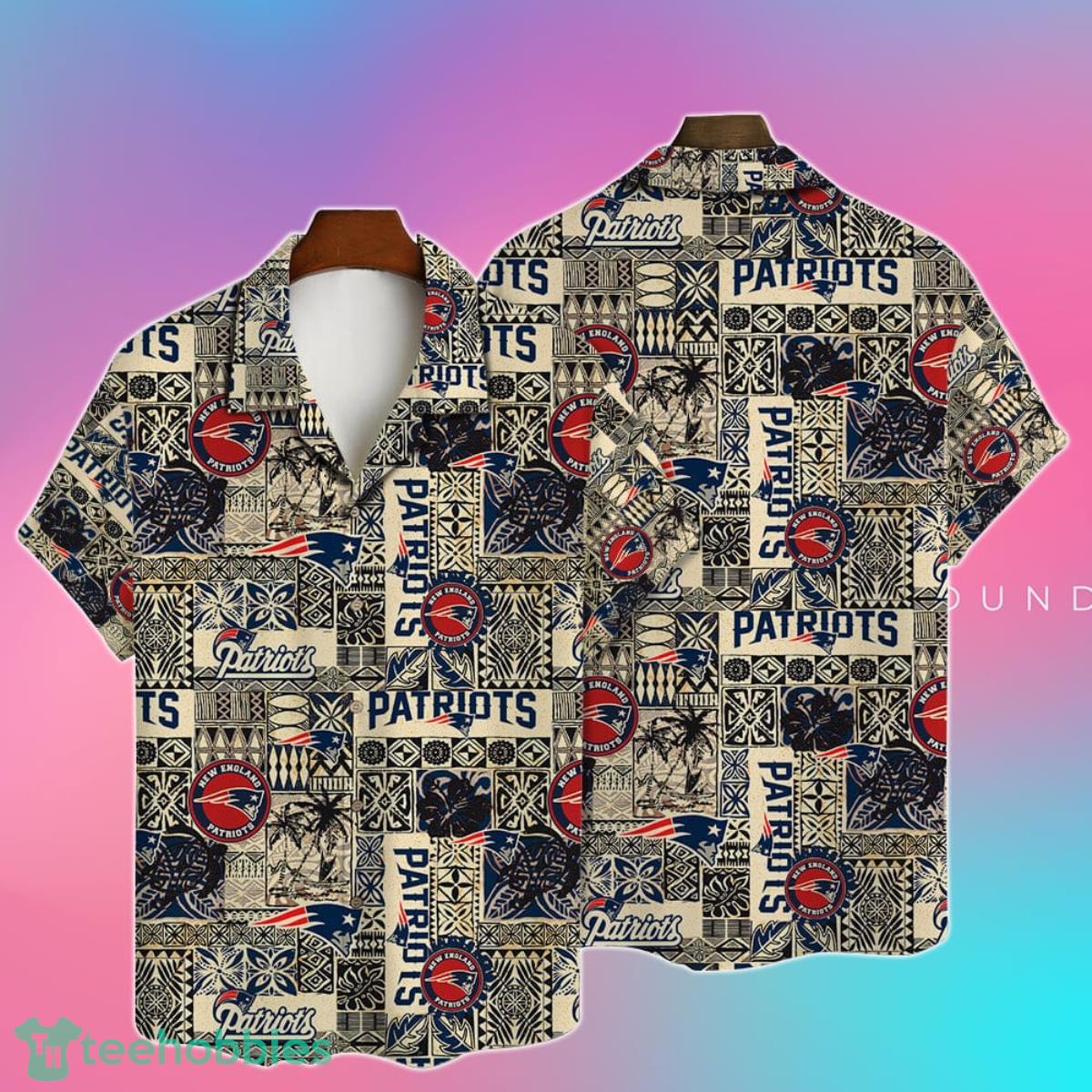 New England Patriots 2023 AOP Hawaiian Shirt Best Gift For Men And Women Product Photo 1