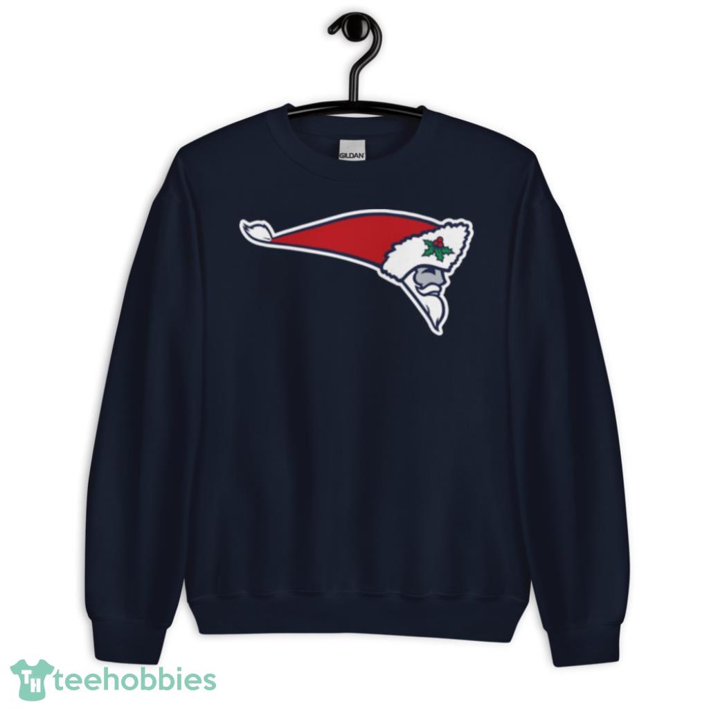New England Patriots Design Flying Santa Logo Christmas Shirt Product Photo 5 New England Patriots Design Flying Santa Logo Christmas Shirt Product Photo 5