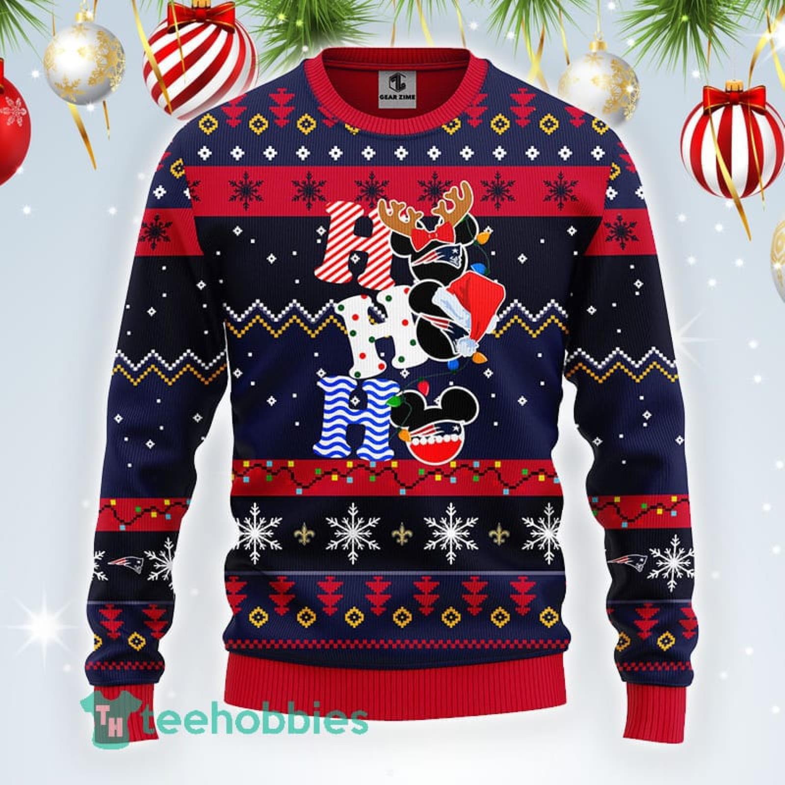 NFL Fans New England Patriots Christmas Ugly Sweater For Men Women