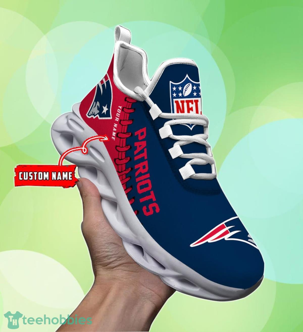 New England Patriots-Personalized Max Soul Shoes Impressive Gift For Men And Women Fans Product Photo 2