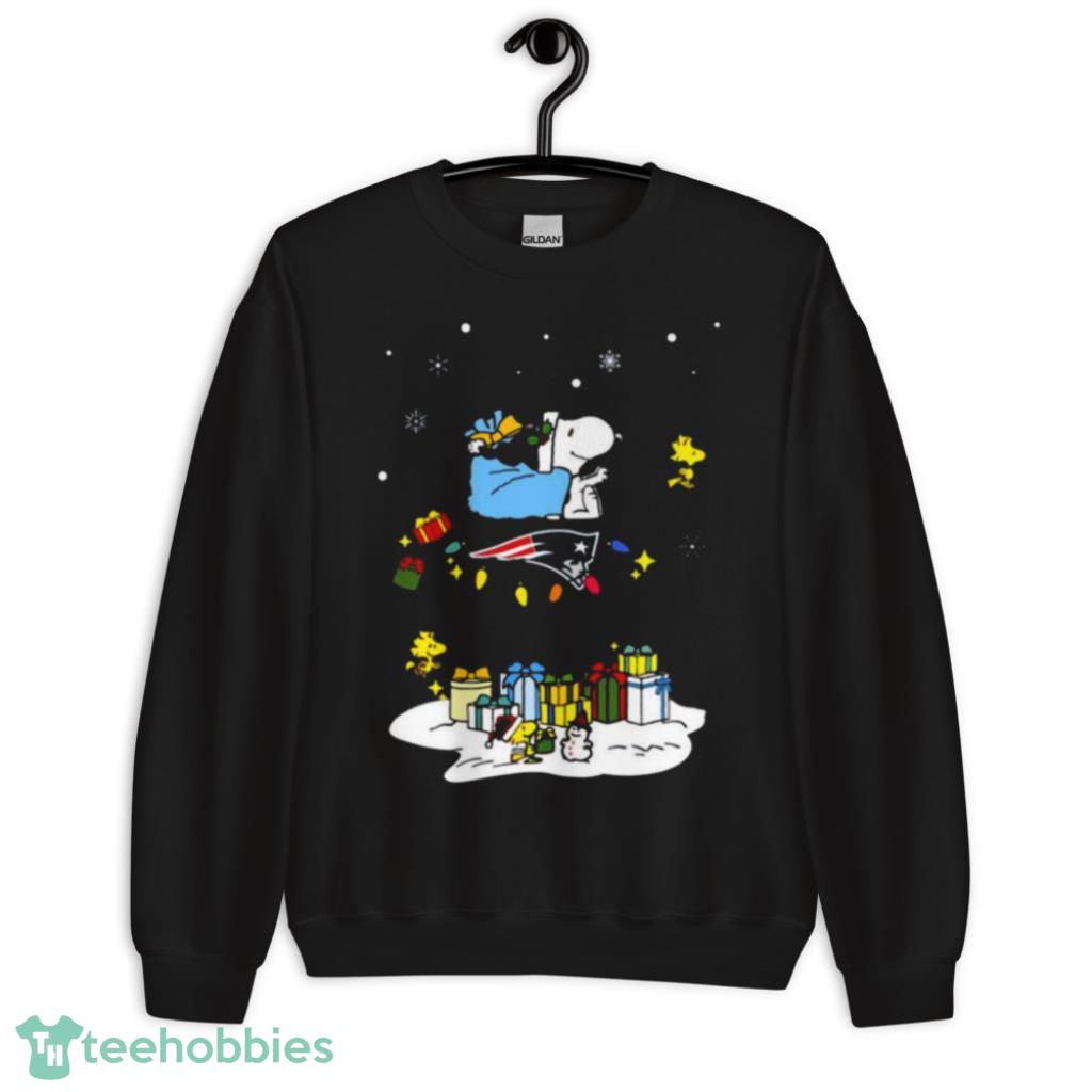 Snoopy New England Patriots Ugly Christmas Sweater