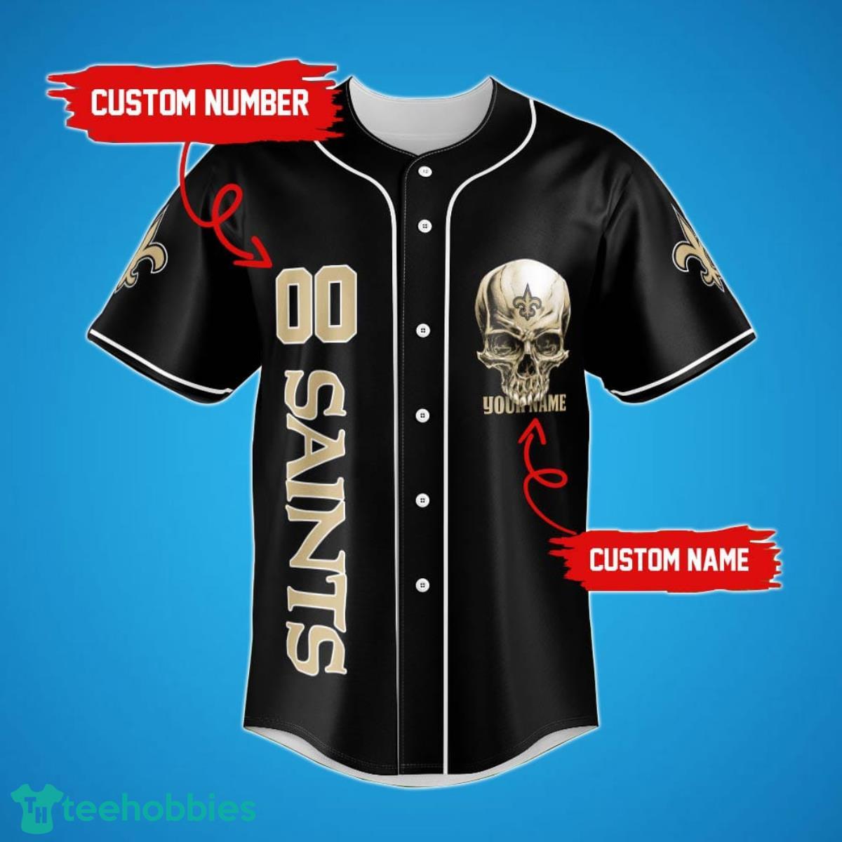 New Orleans Saints NFL Custom Name Baseball Jersey Shirt Gift For Men And  Women Fans - Freedomdesign