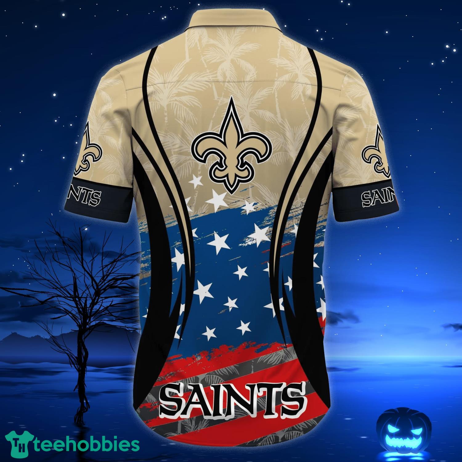 New Orleans Saints NFL Hawaiian Shirt Star Pattern Best Trend Summer Gift