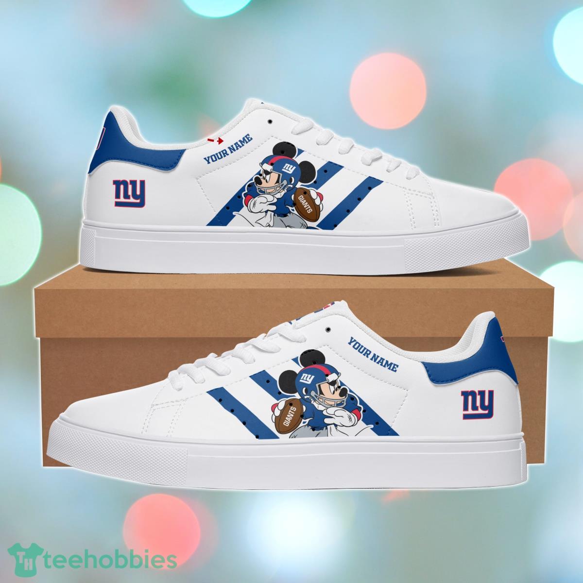 New York Giants Personalized Stan Smith Sneakers Special Gift For Real Fans Product Photo 2