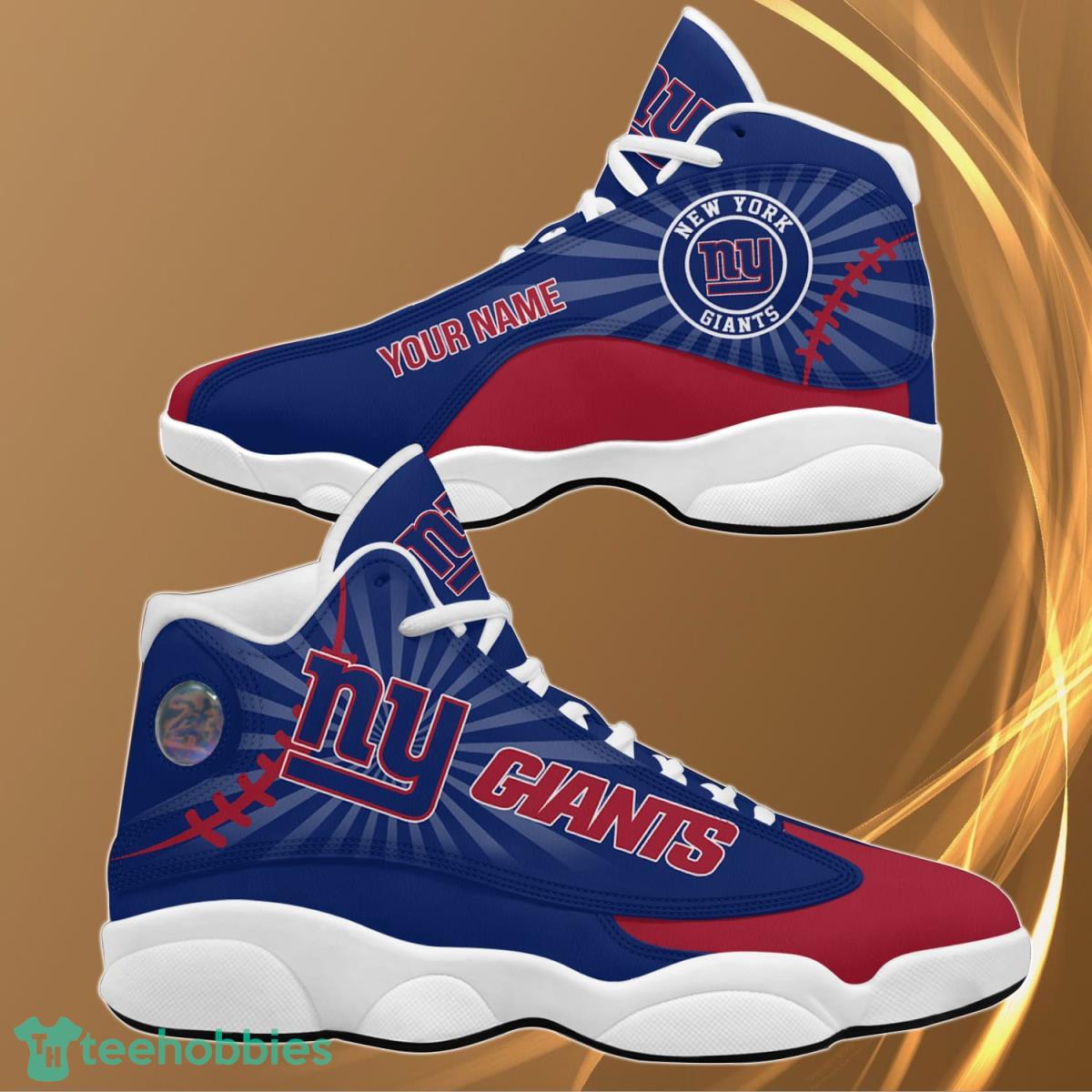 New York Giants Limited Edition Air Jordan 13 Sneaker For Fans