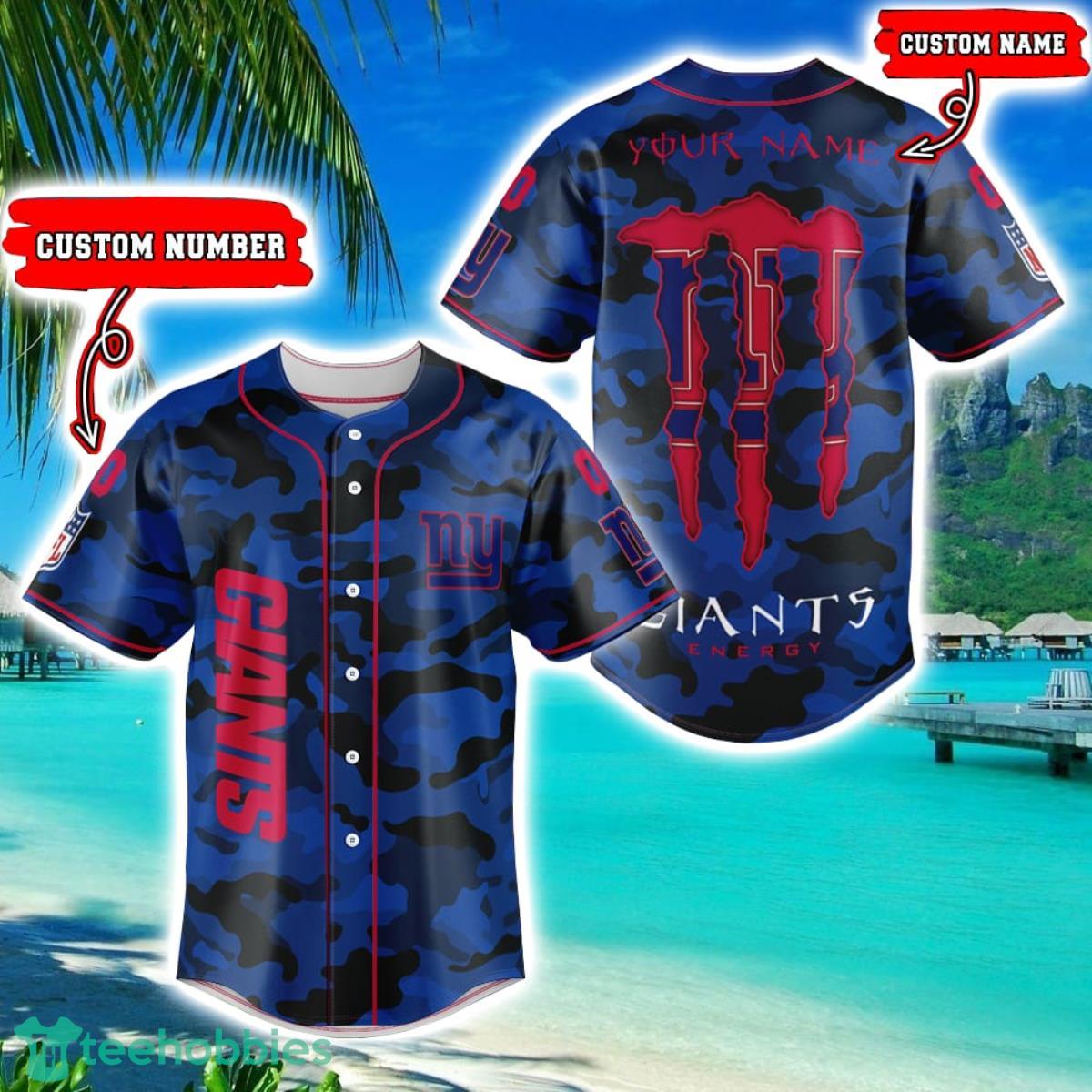 New York GiantsCustom NFL Baseball Jersey Shirt Best Gift For Men And Women Fans Product Photo 1