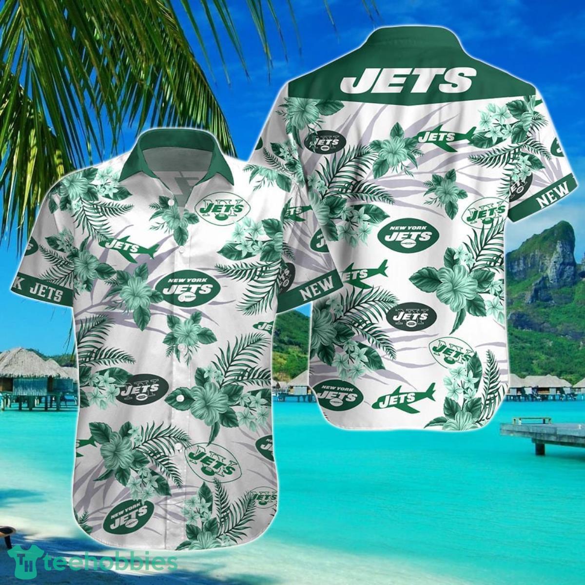 New York Jets-NFL Floral Hawaii Shirt Best Gift For Men And Women Fans Product Photo 1