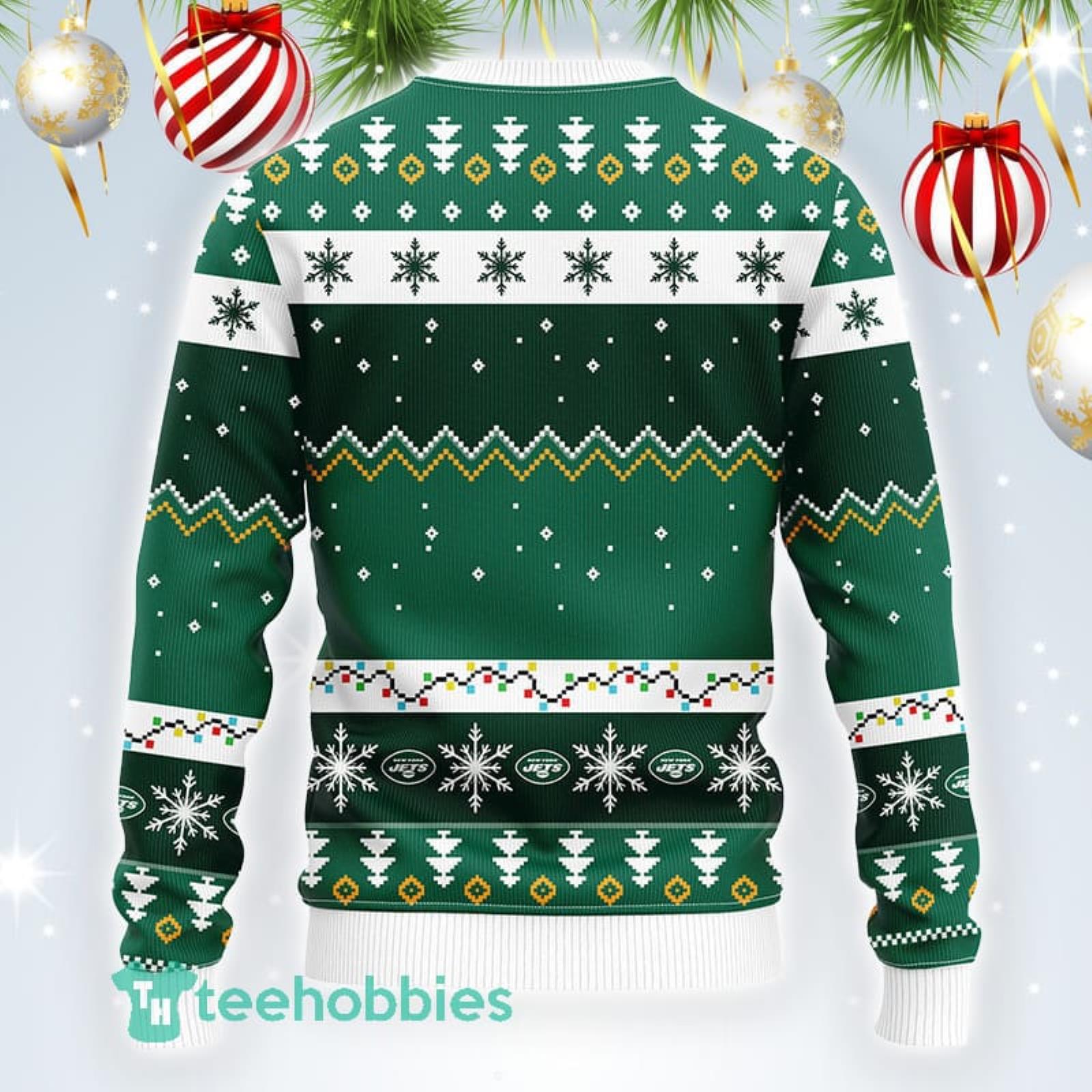 New York Jets 3D Ugly Christmas Sweater