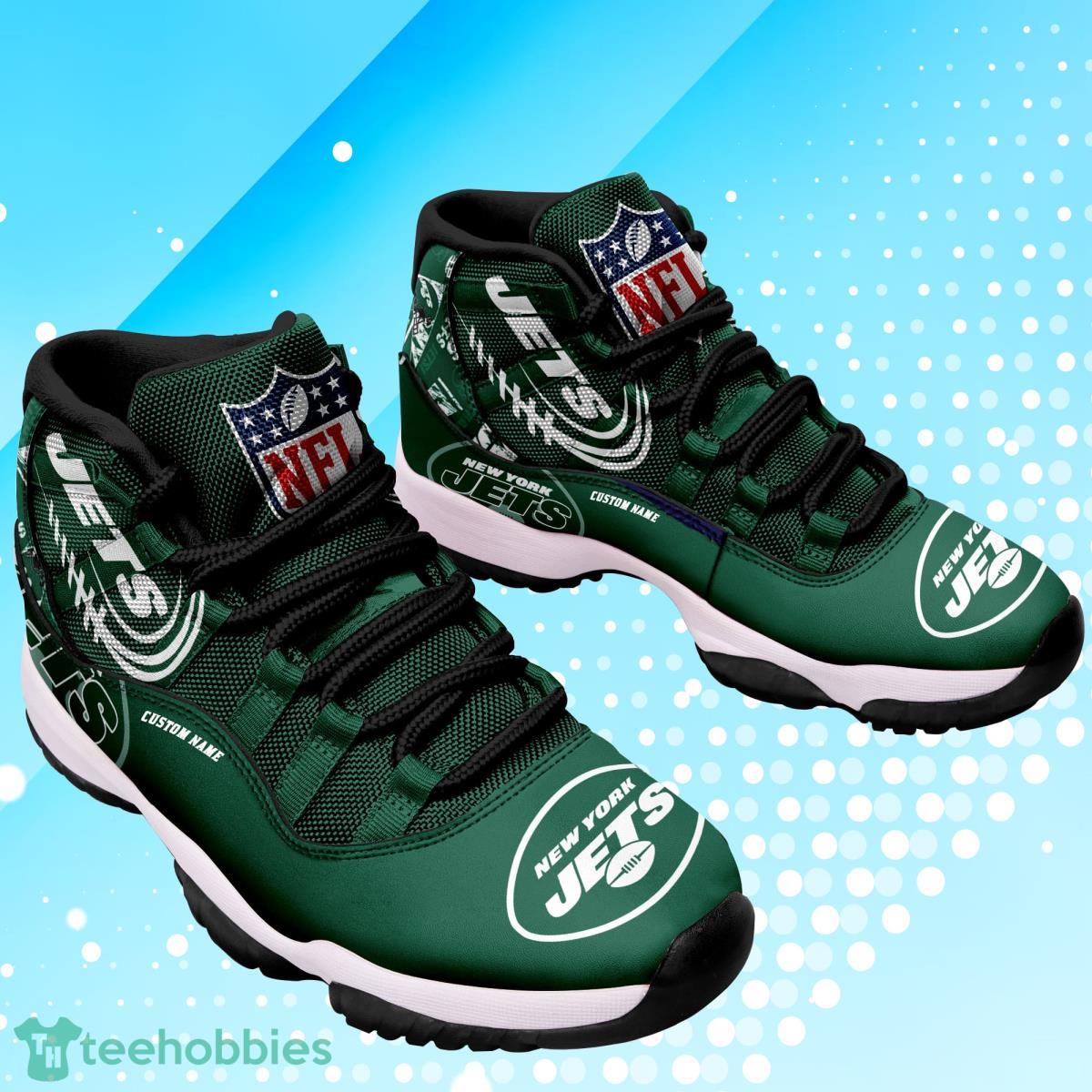 NY Jets Air Jordan 4 Sneakers For Men And Women New Runing Shoes Gift Fans  - Banantees