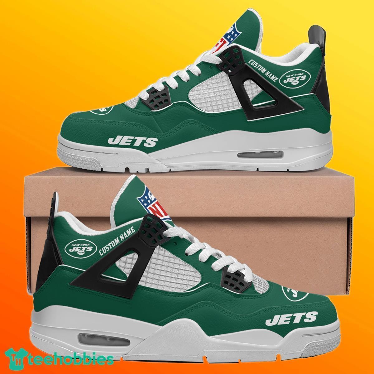 New York Jets NFL Womens Midsole White Sneakers