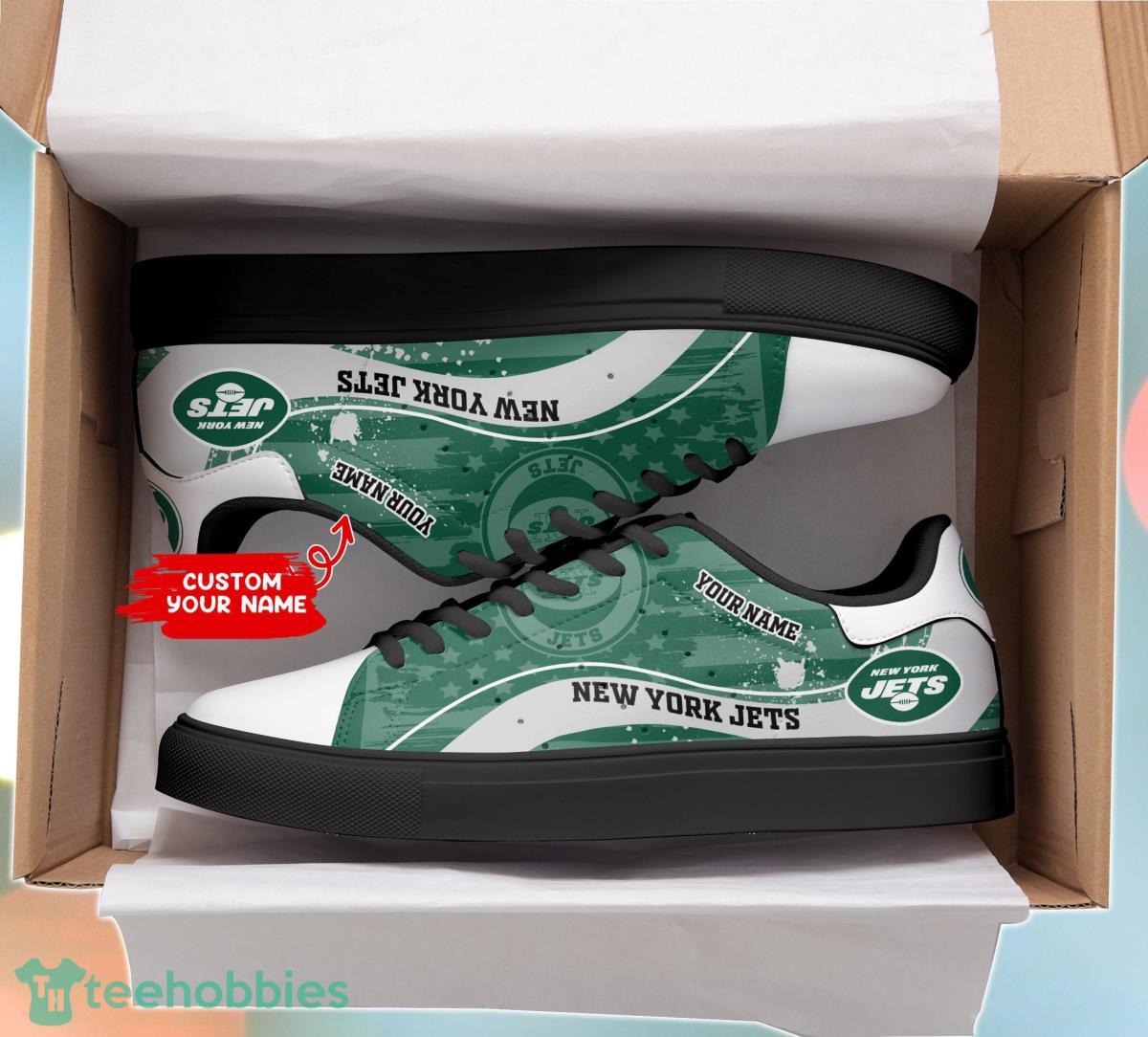 New York Jets Personalized Stan Smith Sneakers Style Gift For Men And Women Fans Product Photo 2