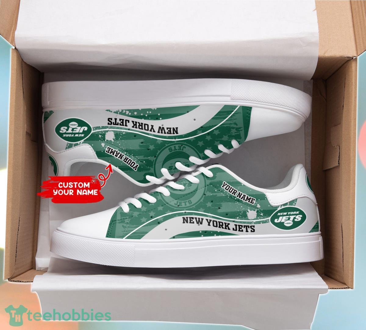 New York Jets Personalized Stan Smith Sneakers Style Gift For Men And Women Fans Product Photo 1