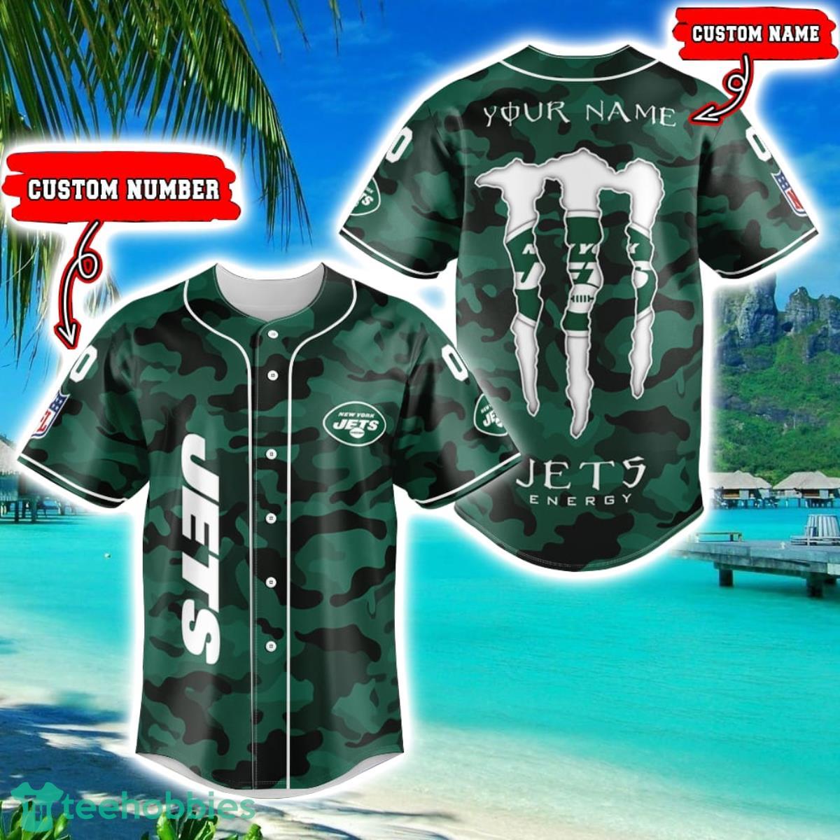 New York Jets NFL Custom Name Baseball Jersey Shirt Gift For Men And Women  Fans - Freedomdesign