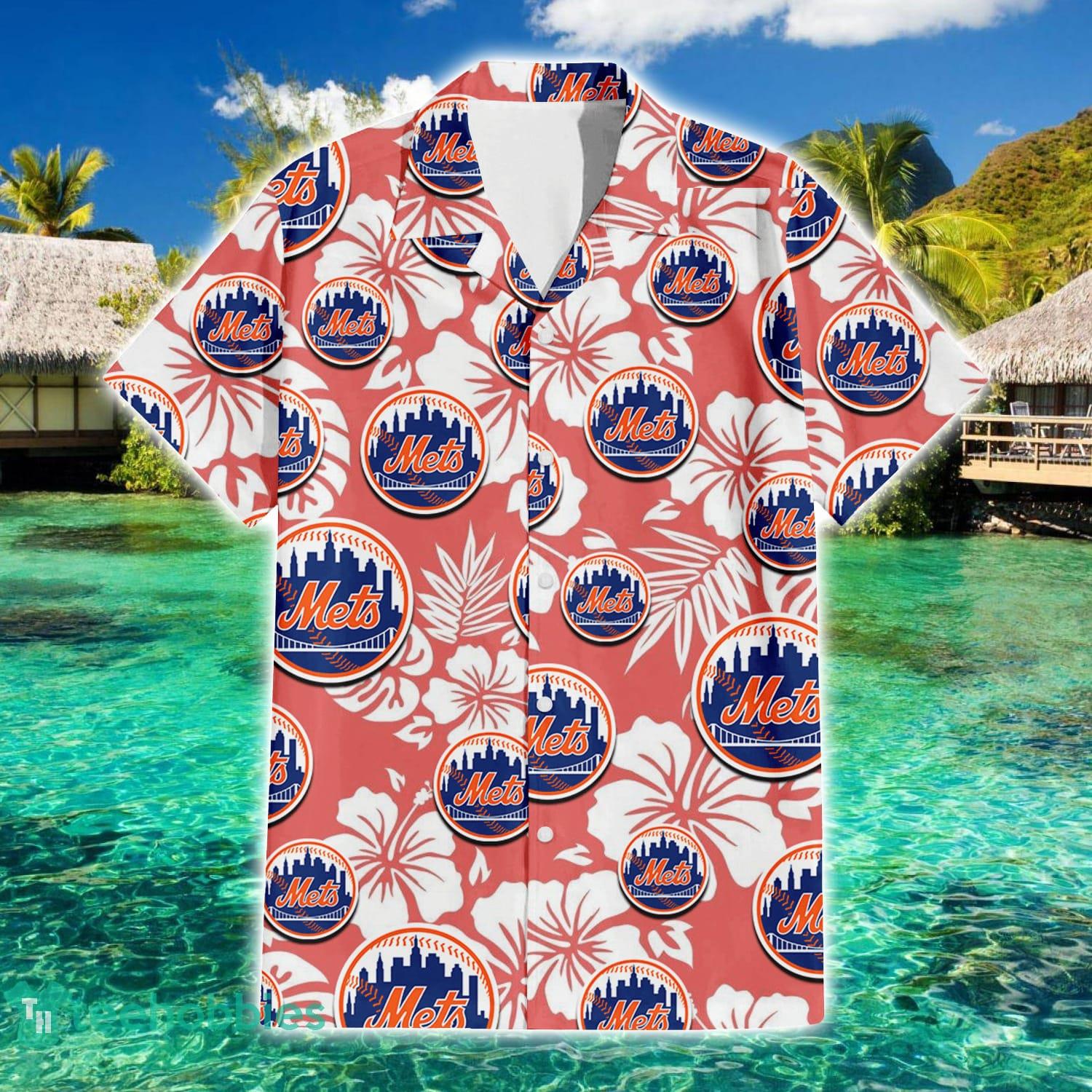 Mets Beach Shirt Mets Troipcal Summer Gift Hawaiian Shirt - Freedomdesign