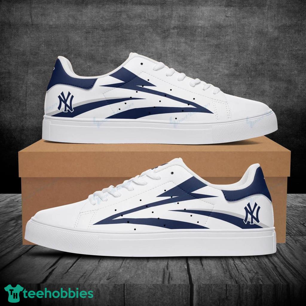 New York Yankees Custom Stan Smith Skate Shoes Yankees Gift