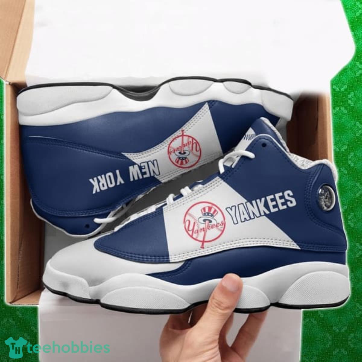 New York Yankees Football Big Logo Gift For Lover Men And Women Air Jordan 13 Product Photo 1