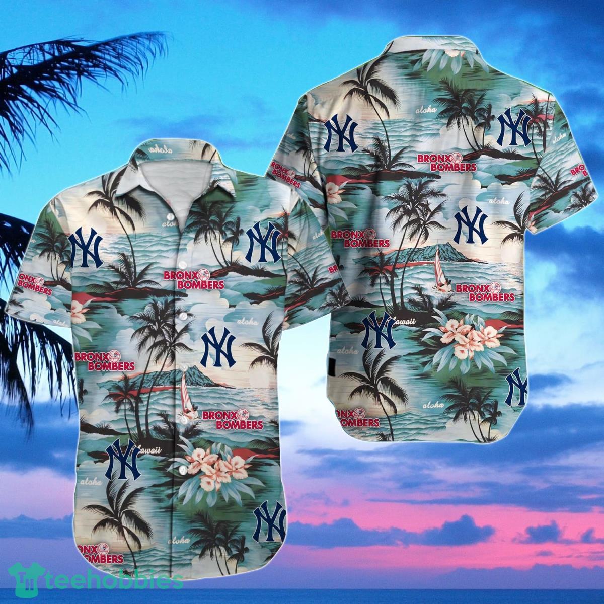New York Yankees Hawaiian Shirt Best Gift For Men And Women Fans Product Photo 1