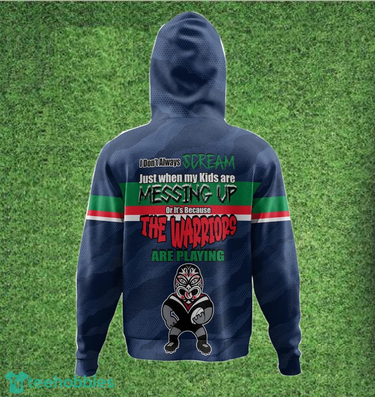 New Zealand Warriors Custom Name Mother’s Day NRL Custom Hoodie Best Gift For Fans Product Photo 2