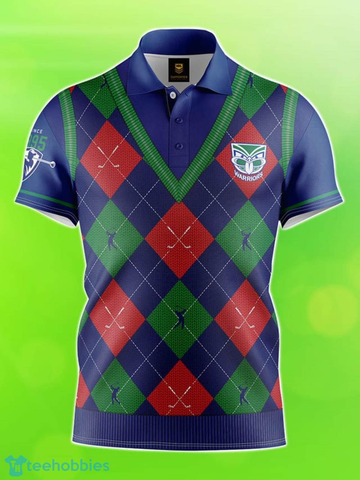 New Zealand Warriors NRL Fairway Golf Polo Shirt Best Gift Men And Women For Fans Product Photo 1