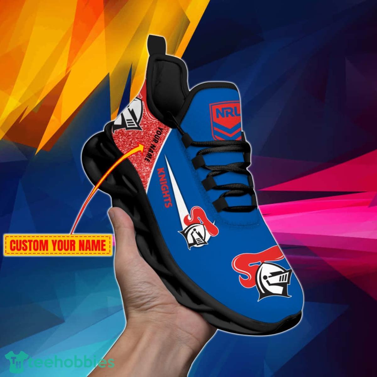 New Zealand Warriors NRL Glitter Personalized Max Soul Shoes Product Photo 2