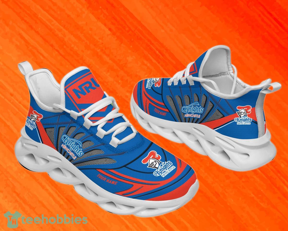 Newcastle Knights Custom Name NRL Max Soul Shoes Men And Women For Fans Product Photo 2