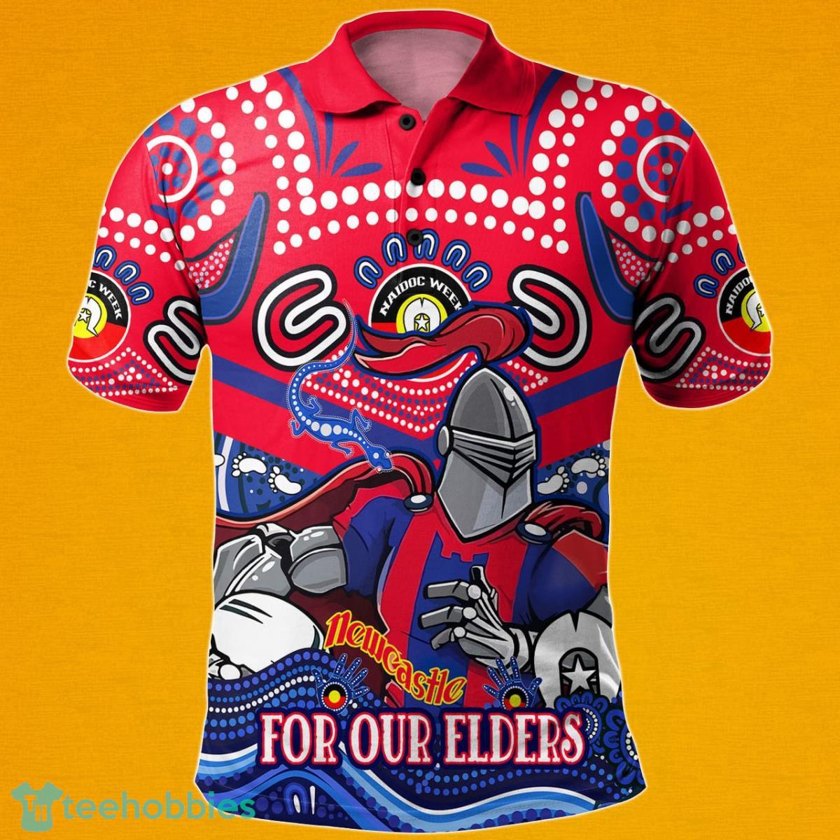 Newcastle Knights NRL Australia Naidoc Week Polo Shirt Best Gift For Fans Product Photo 1